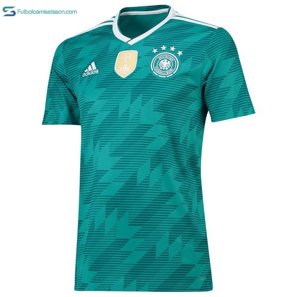 Tailandia Camiseta Alemania 2ª 2018 Verde